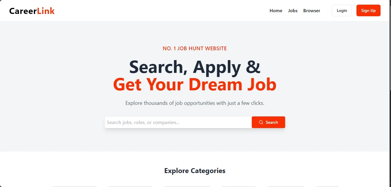 CareerLink Job Portal