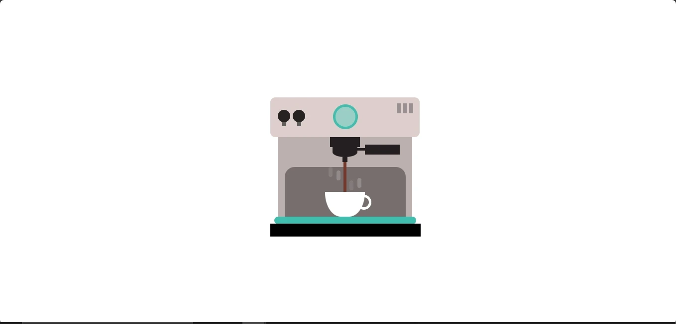 Coffee Machine UI Animation
